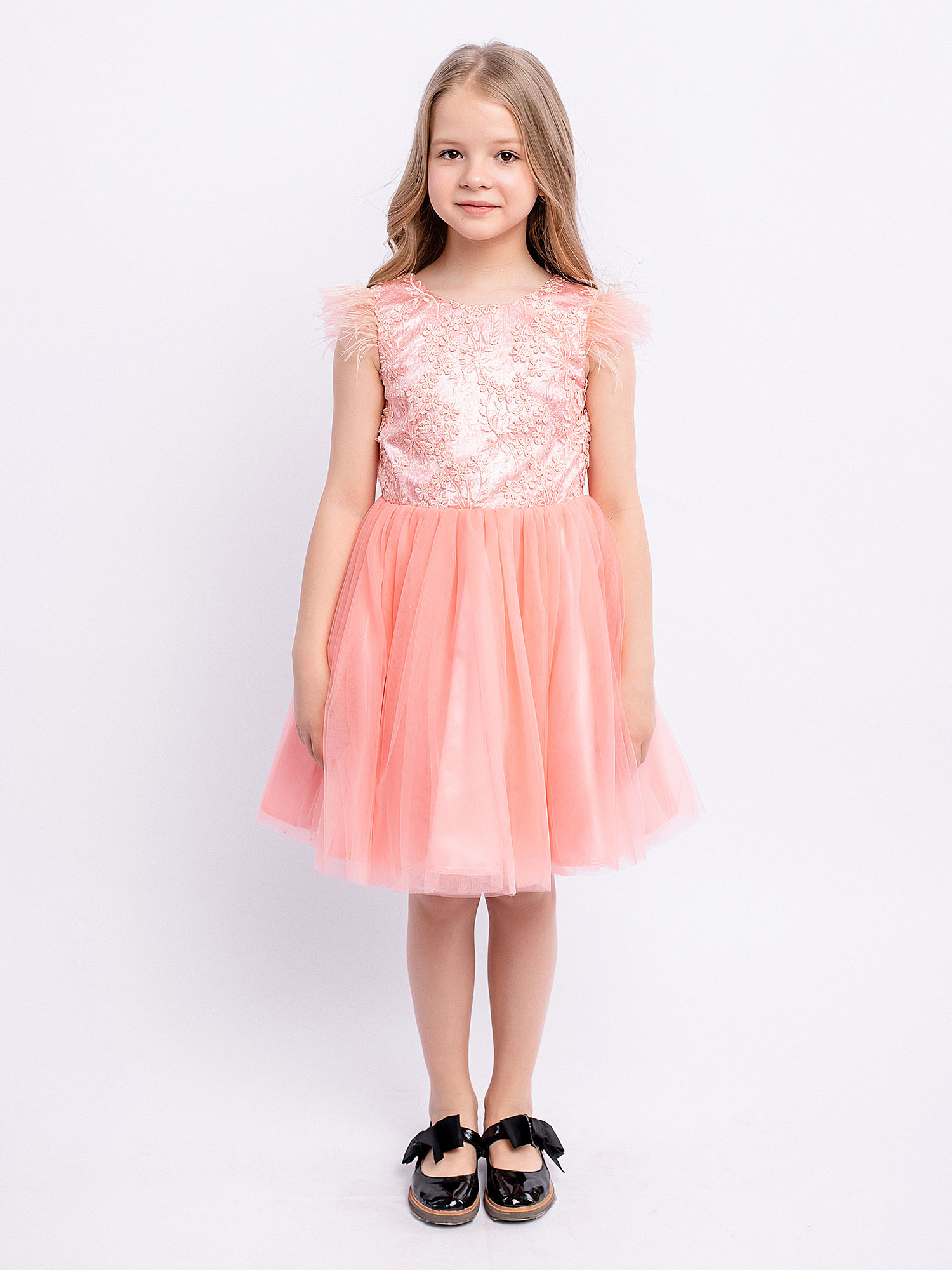 Платье пуговка 011 П22-2 - фото 1