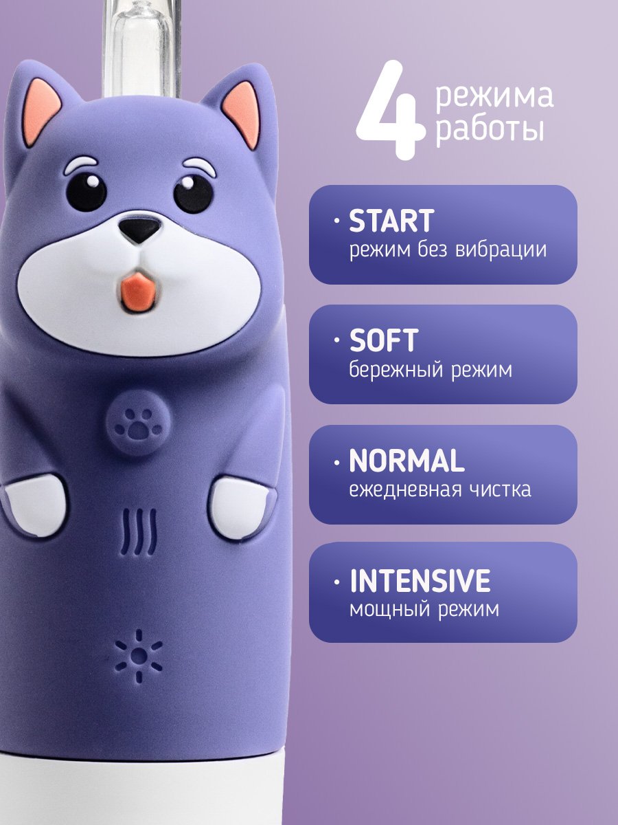 Зубная щетка электрическая Revyline от 1 года - фото 4