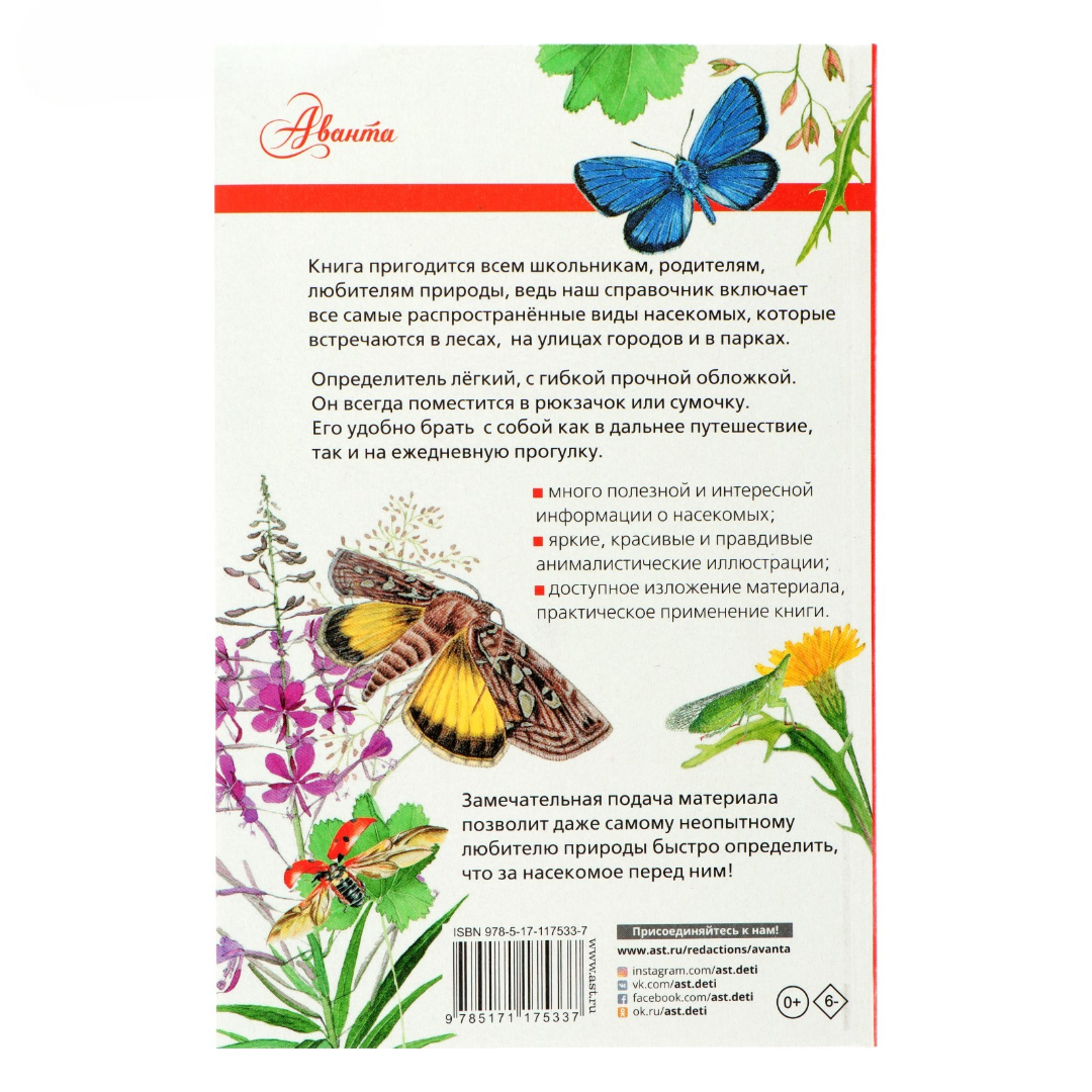Лучший определитель АСТ Насекомые России - фото 6