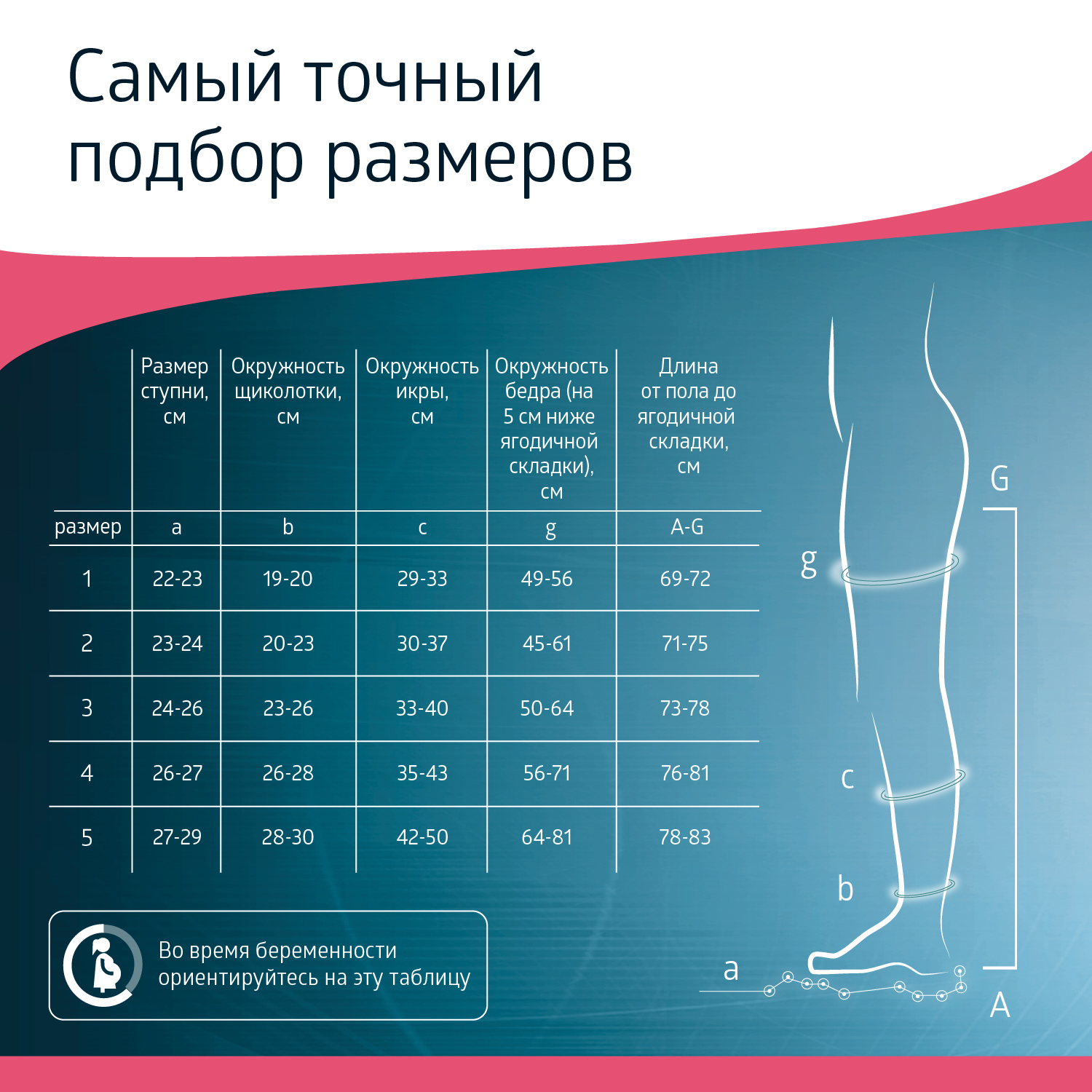 Чулки B.Well JW-214 размер 1 антиэмболические госпитальные 1 класс компрессии - фото 15