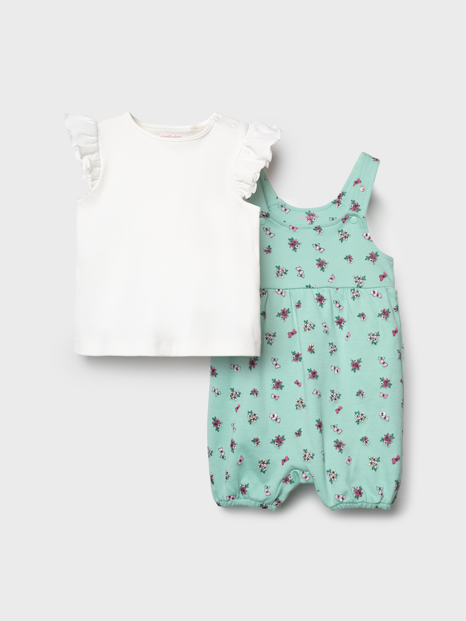 Футболка и полукомбинезон PlayToday 12623147 - фото 3