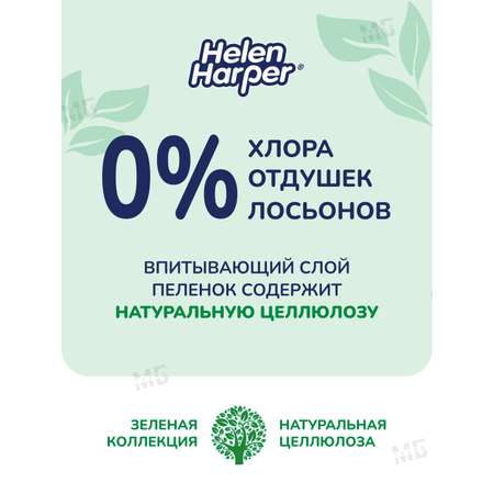 Пелёнки одноразовые Helen Harper 40х60 см 60 шт.