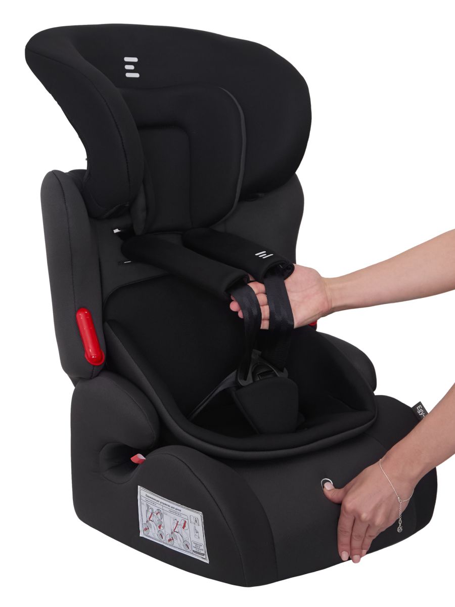 Автокресло Еду-Еду KS 516 1/2/3 (9-36 кг) серый - фото 8