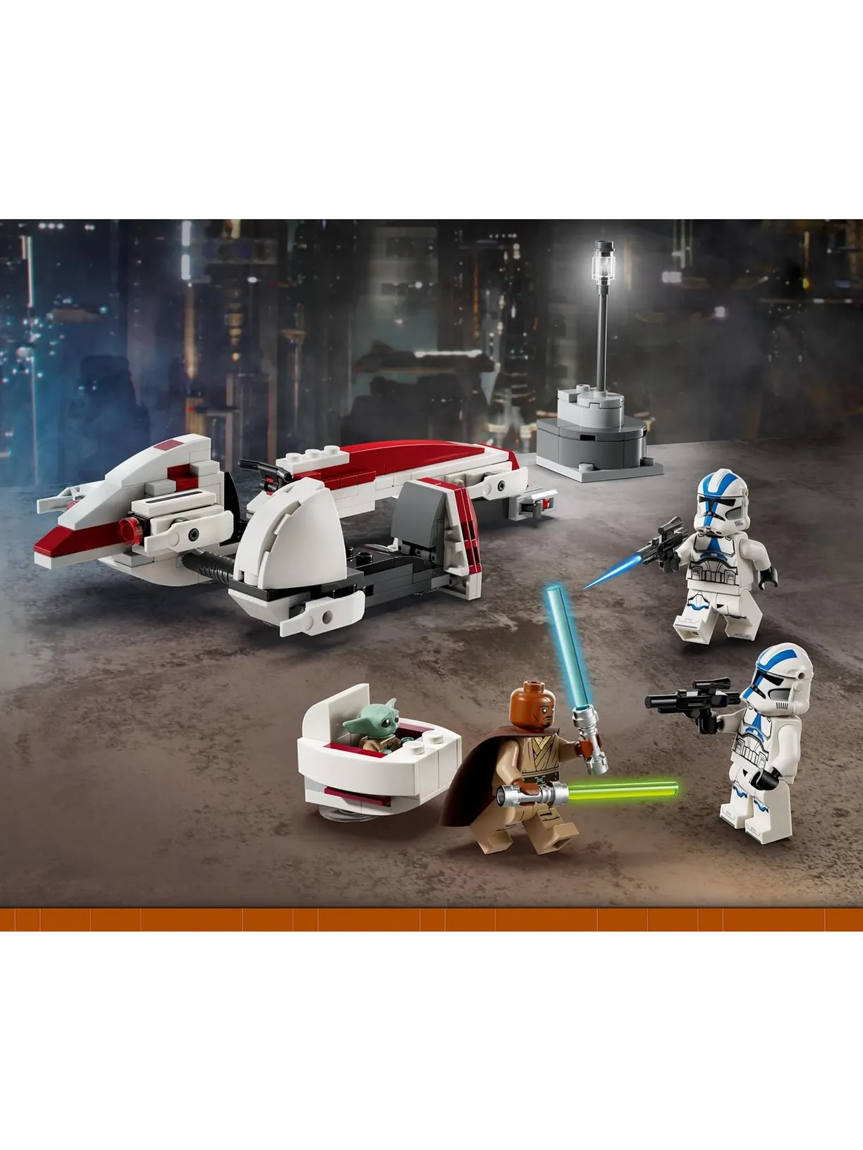 Конструктор LEGO Star Wars Побег на спидере 221 дет. - фото 5