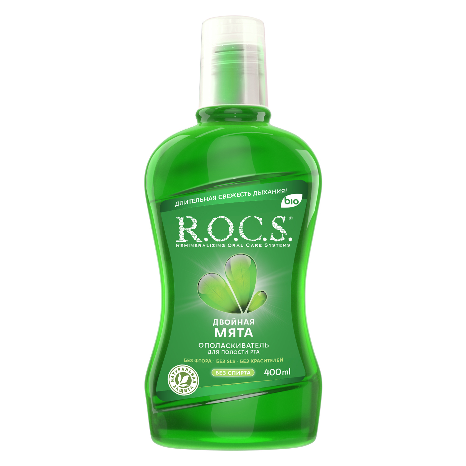 Ополаскиватель R.O.C.S. Двойная мята 400мл - фото 1