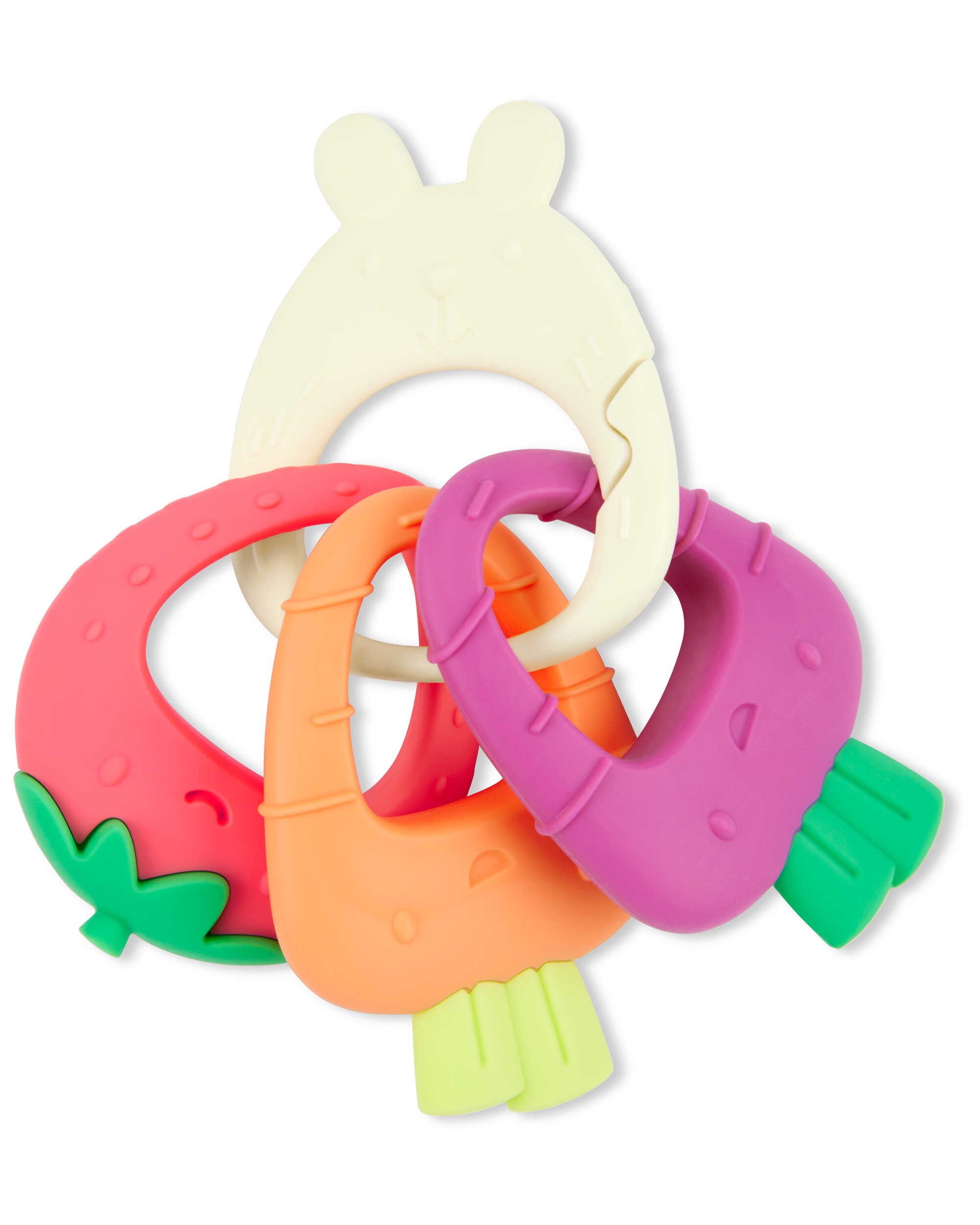 Прорезыватель Skip Hop игрушка силиконовый Фрукты - фото 1