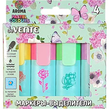 Текстовыделители deVENTE 4 цв.