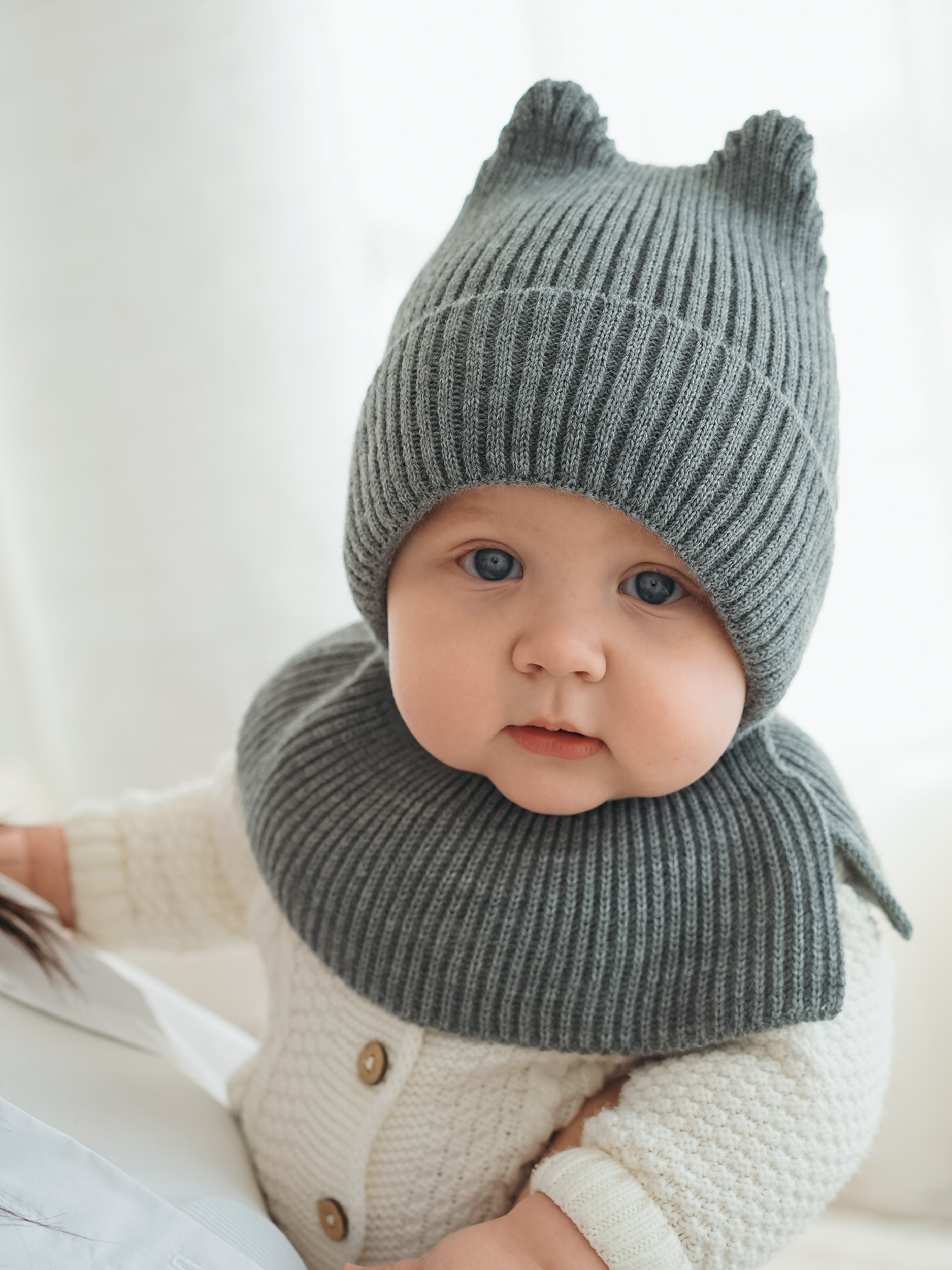 Шапка-шлем Starkoff Kids Д100303 - фото 1