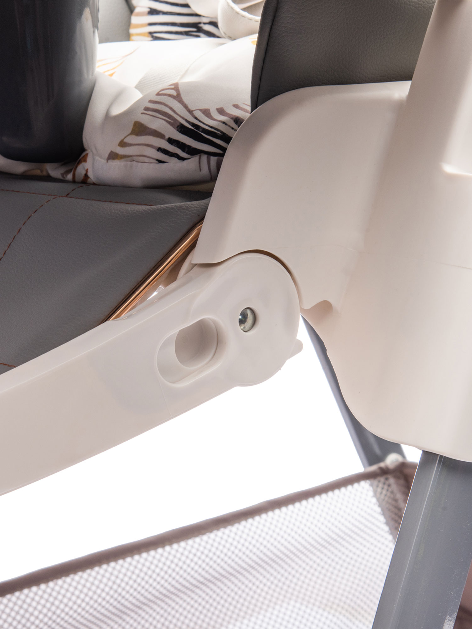 Стульчик для кормления TOMMY Chair-621 серый - фото 15