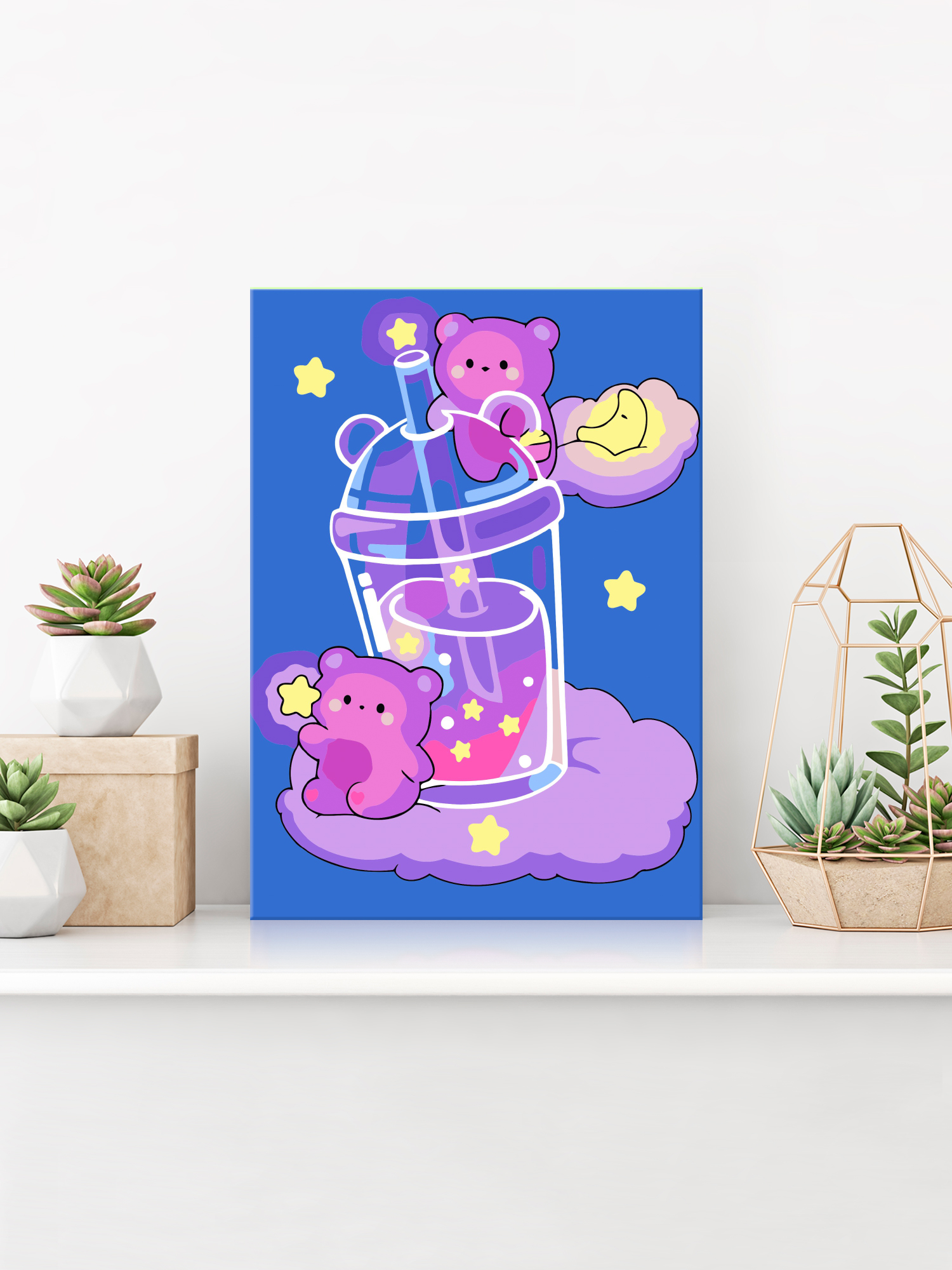 Картина по номерам Hobby Paint Лавандовый лимонад в ассортименте - фото 3
