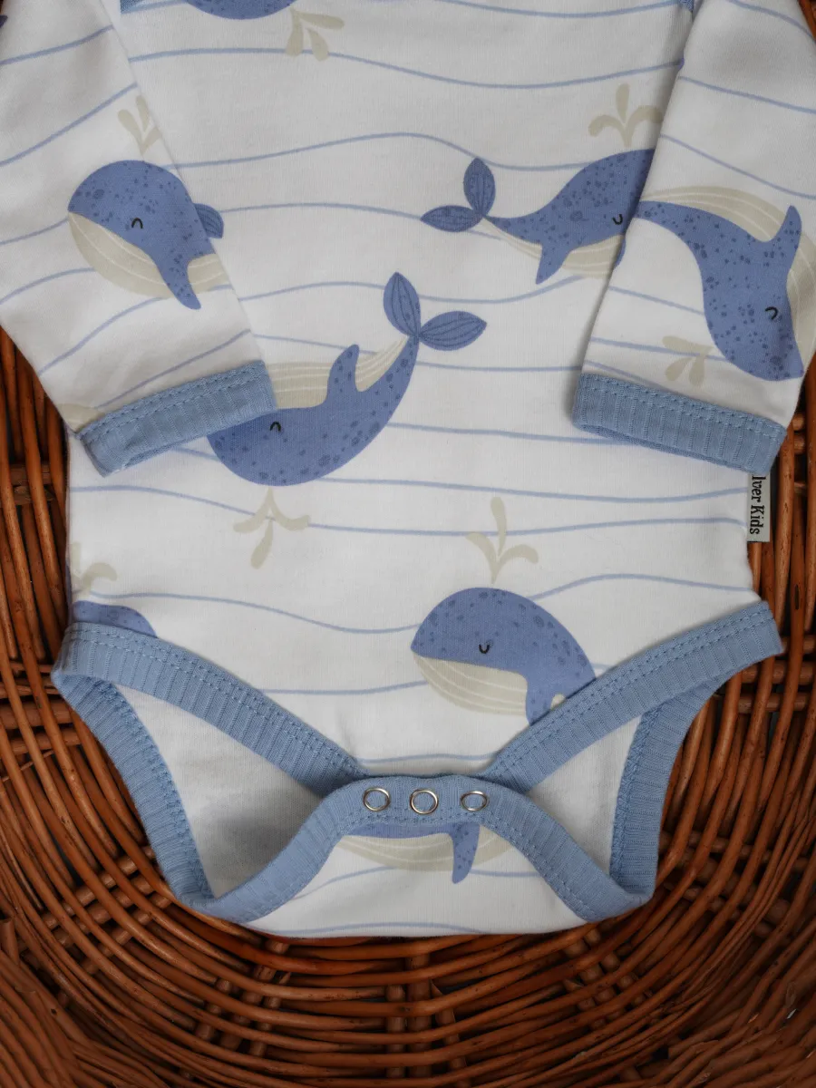 Боди 3 шт Супер Пупс нбр/3пр/бд/sk20/рубчик/морскаясказка - фото 8