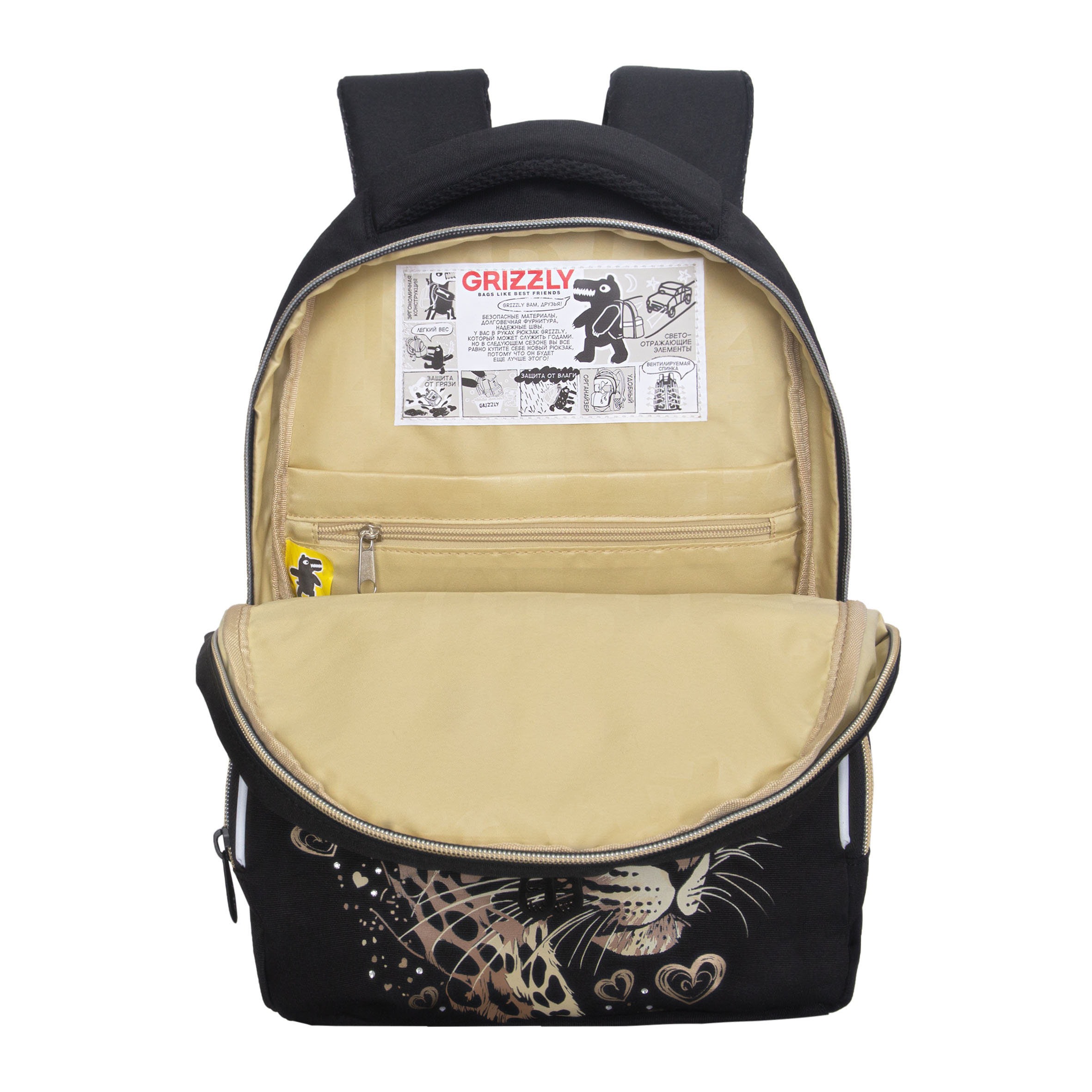 Рюкзак Grizzly для девочки - фото 4