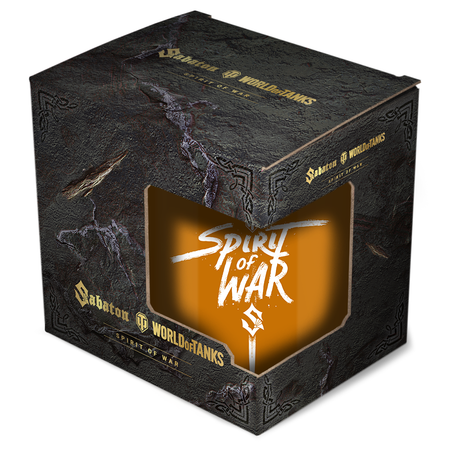Кружка World of Tanks Sabaton Sword Limited Edition оранжевая