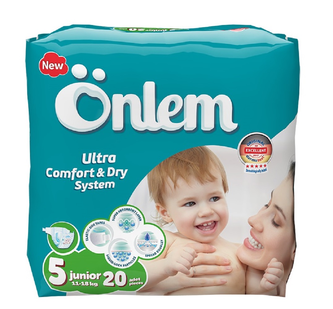 Подгузники Onlem для новорожденных 5 (11-18 кг) 20 шт. - фото 1