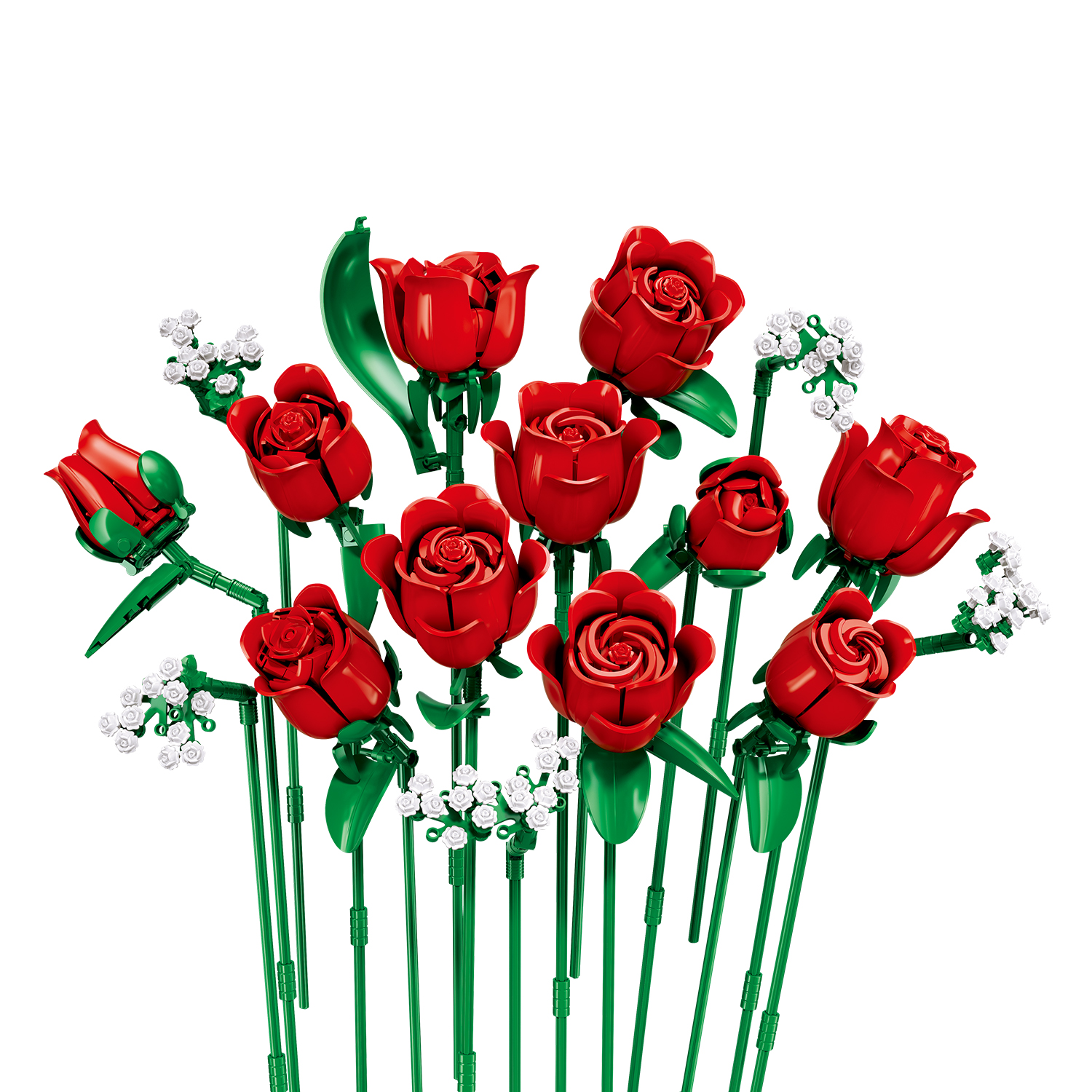 Конструктор SLUBAN Красные розы 654 дет. - фото 3