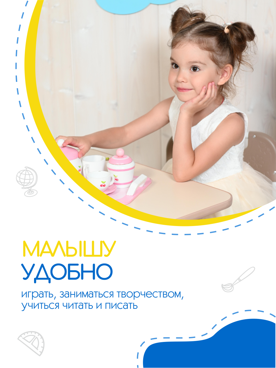Комплект мебели NiKA kids Белоснежка - фото 3