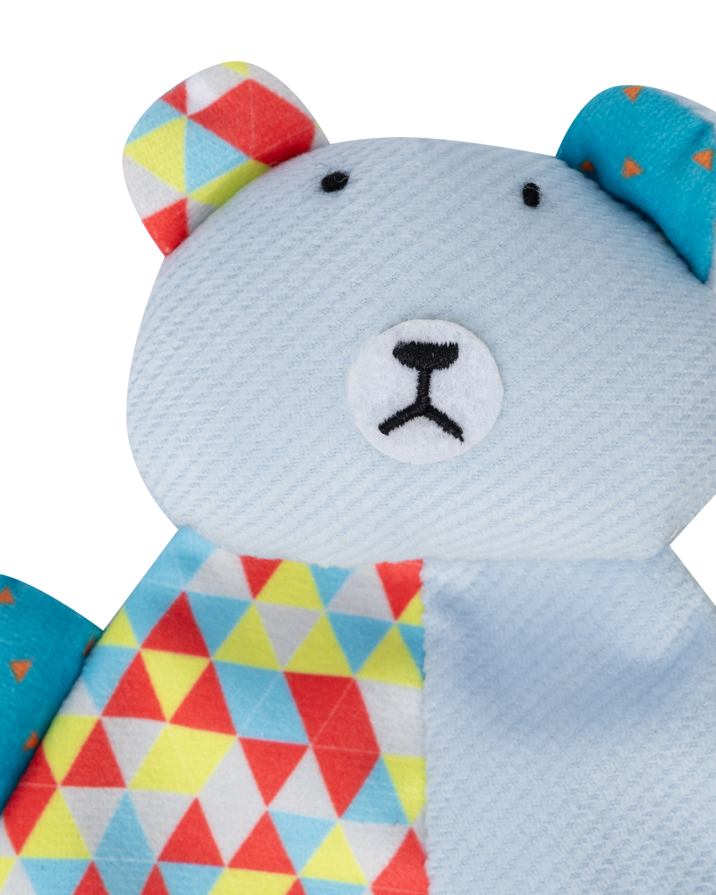 Игрушка для собак Barbaks Мишка Прохор мягкая пищит шуршит 24см - фото 4