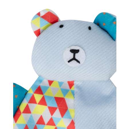 Игрушка для собак Barbaks Мишка Прохор мягкая пищит шуршит 24см