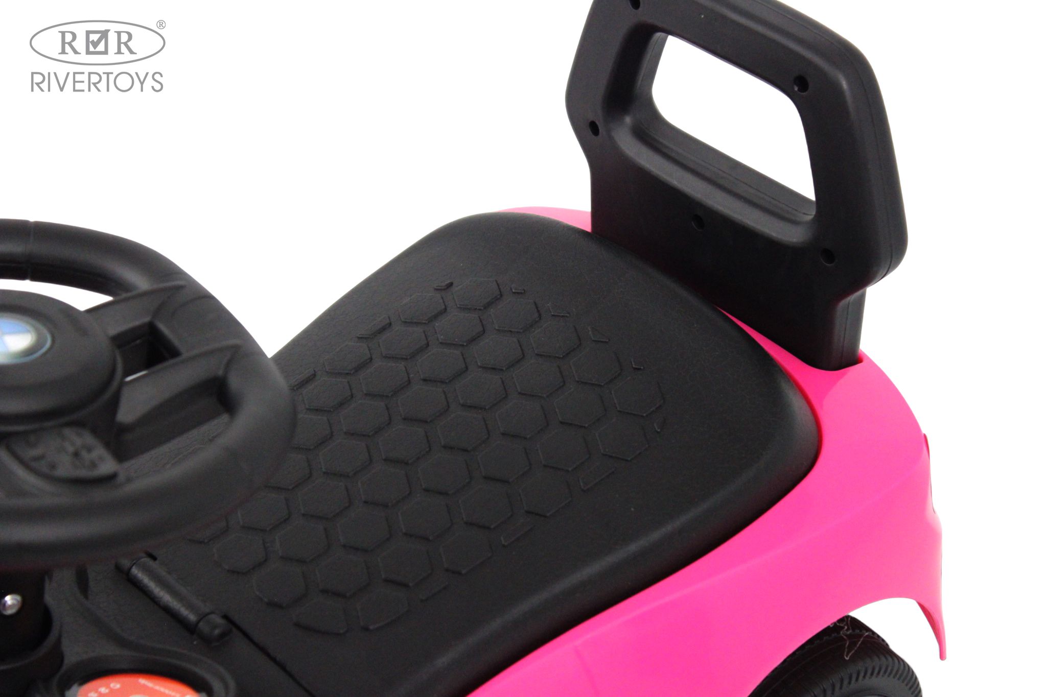 Каталка RIVERTOYS Z004ZZ-B-PINK розовый - фото 4