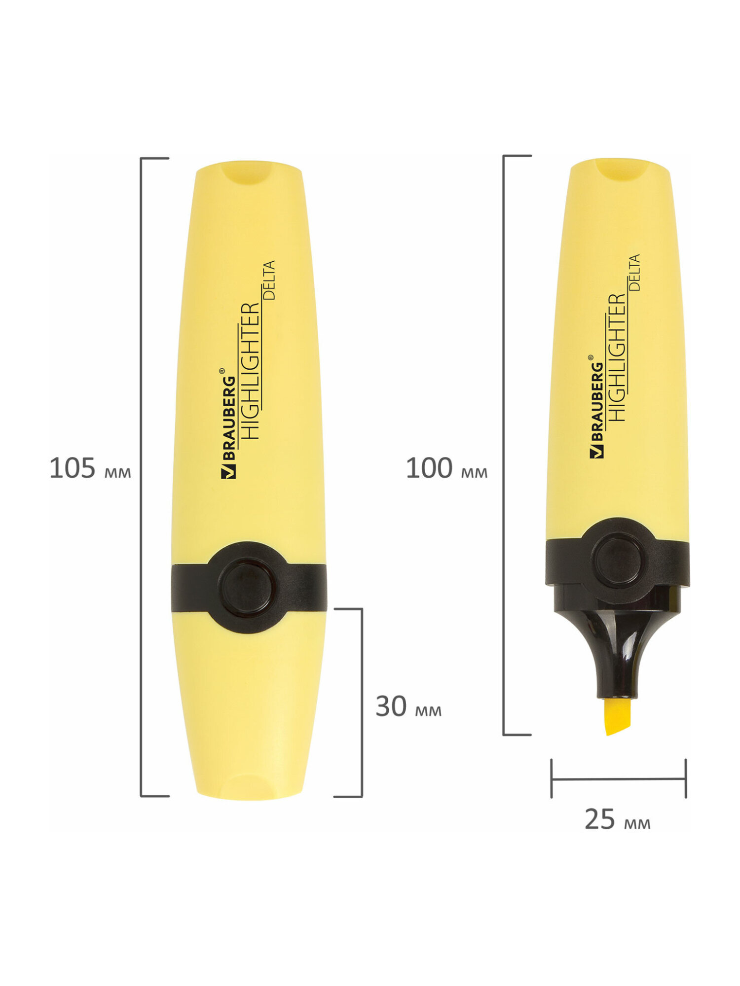 Текстовыделители Brauberg 12 шт. - фото 28