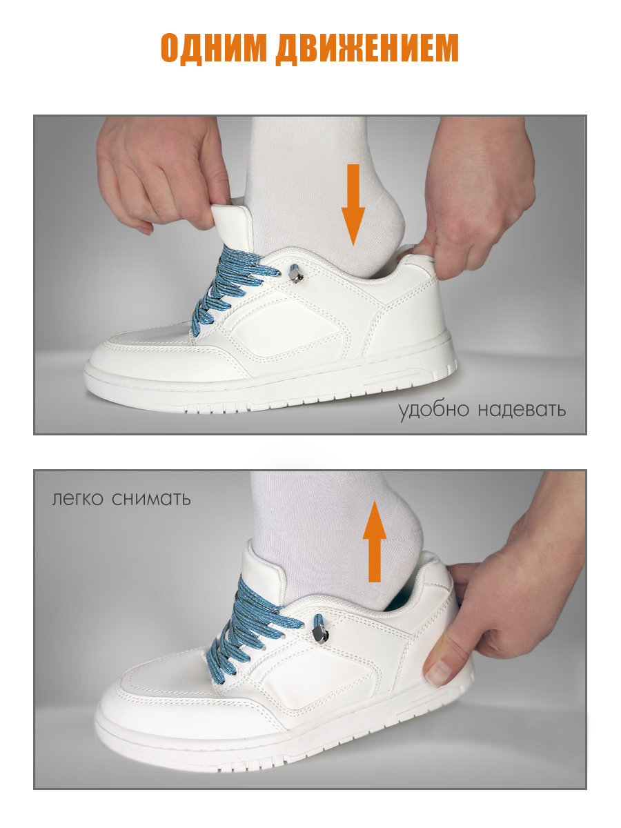 Шнурки Solaris S8501blue - фото 5