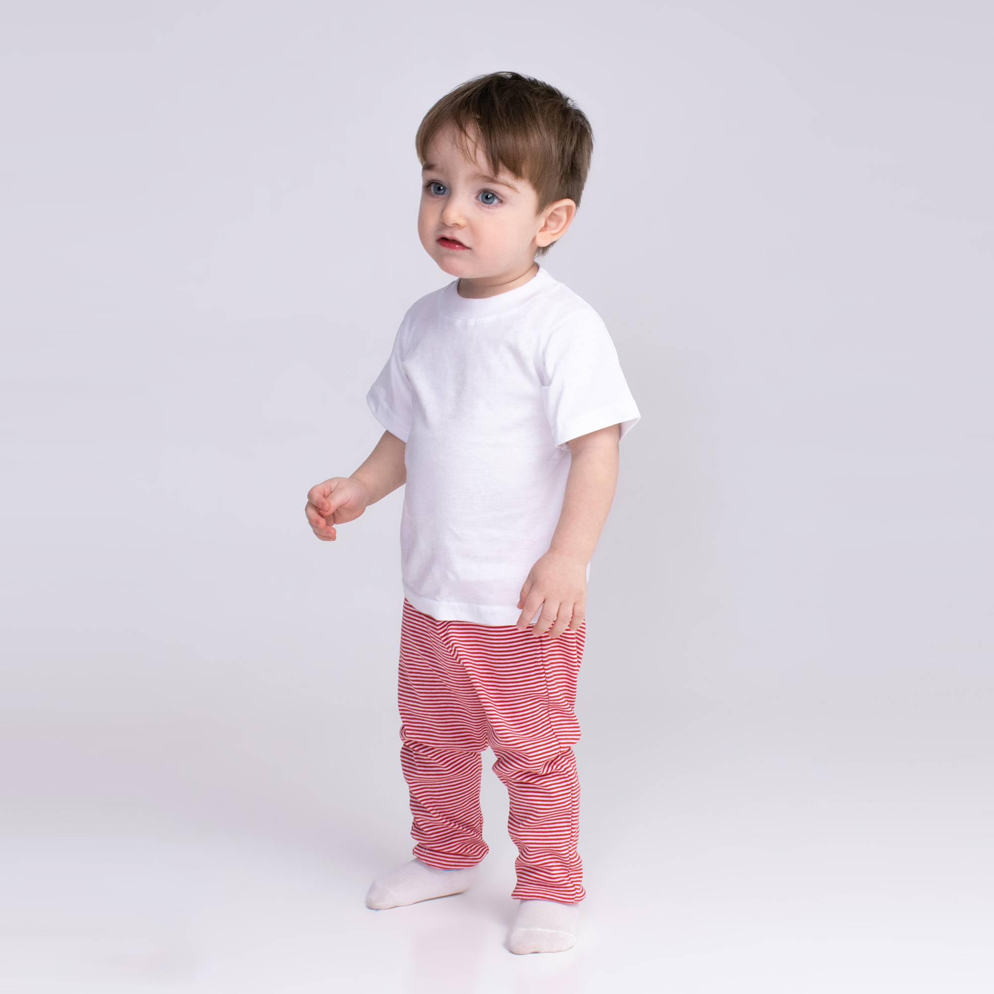 Штанишки Mami-kids А-006красн-бел - фото 3