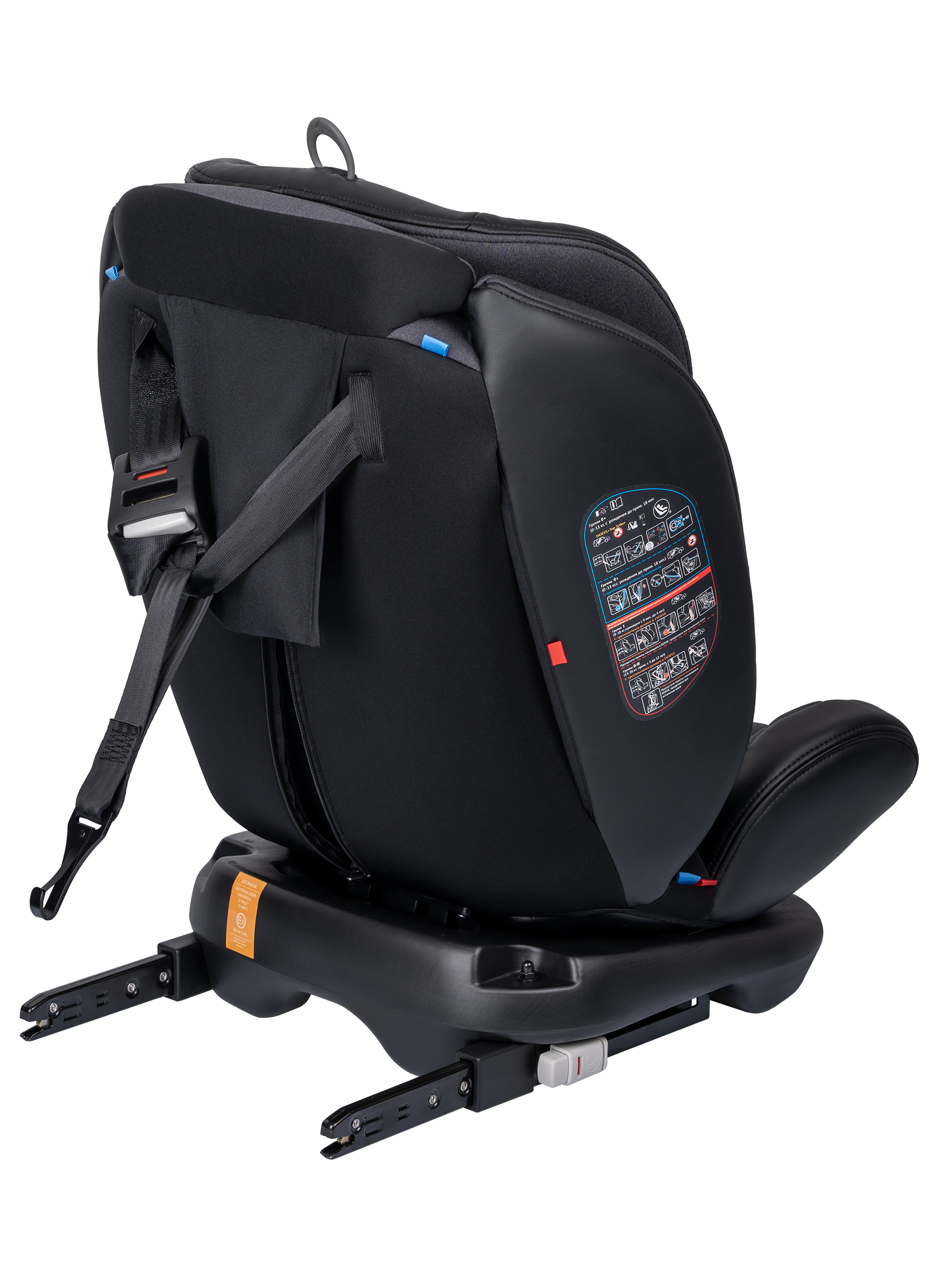 Автокресло Indigo Aero, черный Isofix 0+/1/2/3 (0-36 кг) - фото 10
