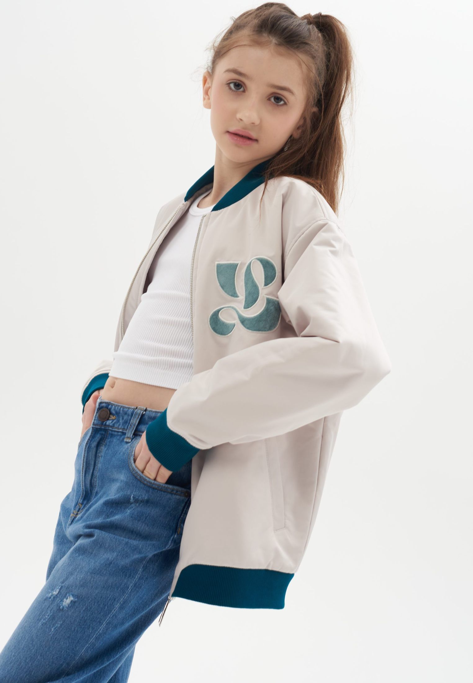 Бомбер Nikasport LADY28-G33-WHT/SND - фото 2