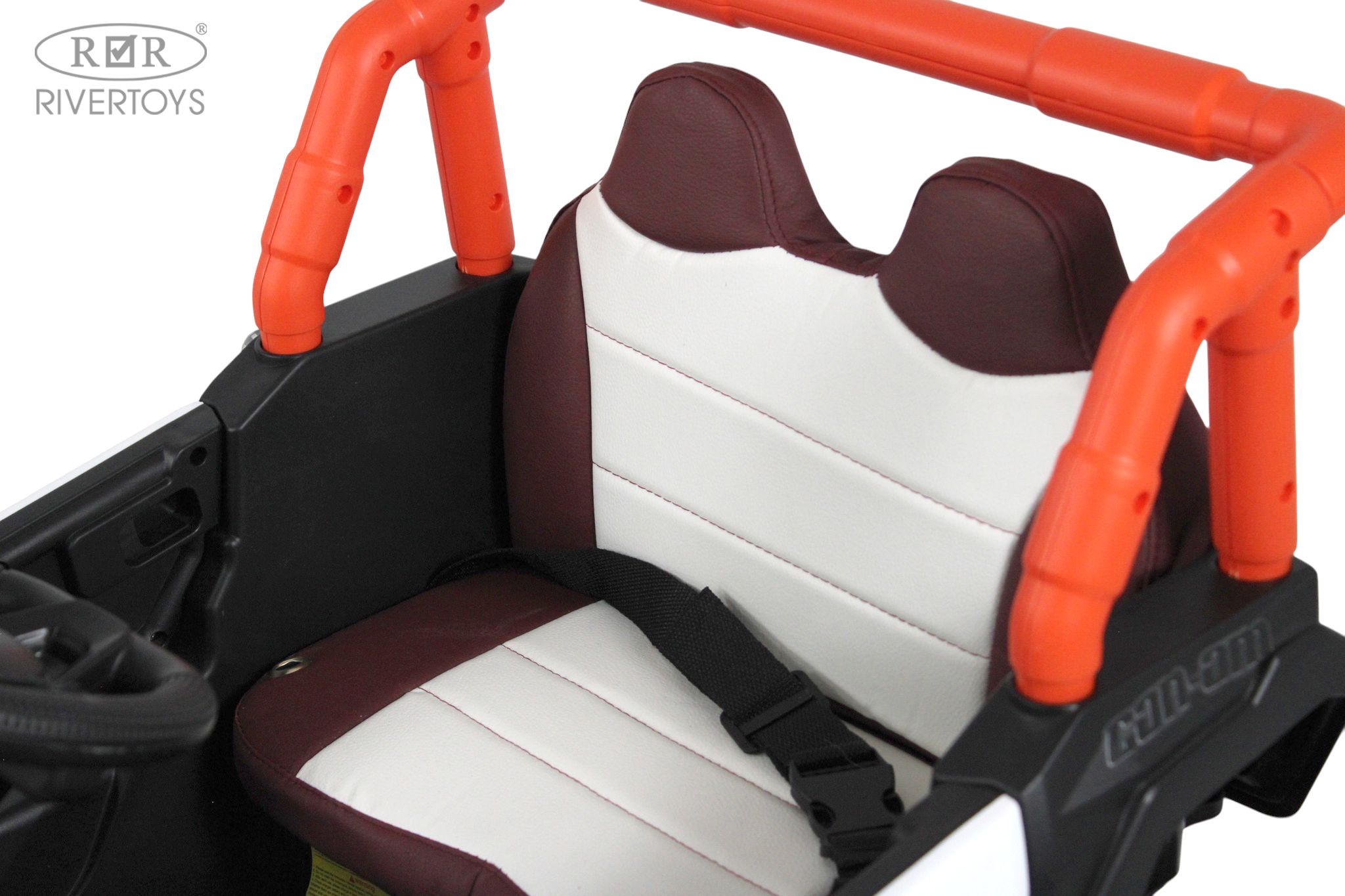 Электромобиль RIVERTOYS М303БХ-ORANGE С пультом ДУ - фото 11