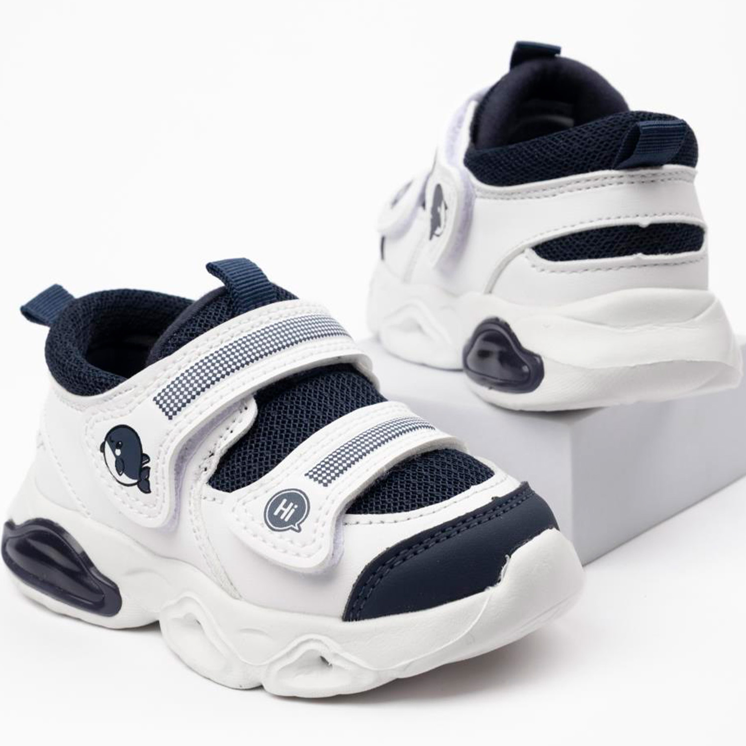 Кроссовки TikkaGo 1A10_5237_white-navy - фото 2