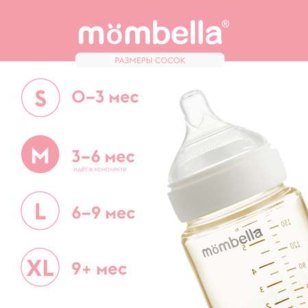 Бутылочка Mombella Anti-Colic 180 мл