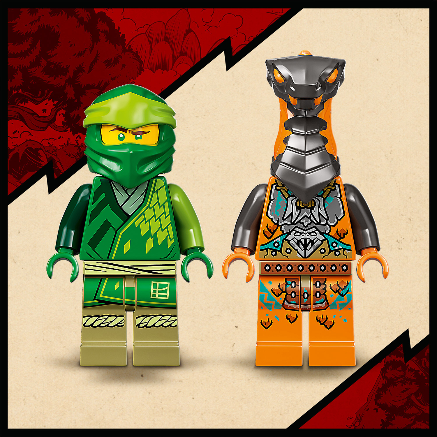 Конструктор LEGO NINJAGO Робот ниндзя Ллойда 52 дет. - фото 6