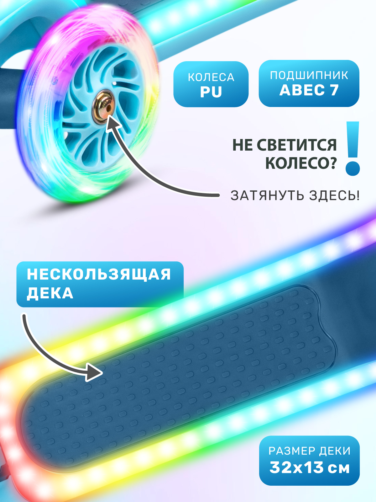 Самокат CITYRIDE трехколесный - фото 3