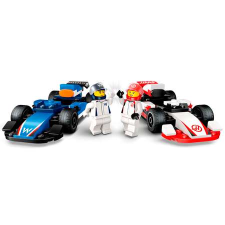 Конструктор LEGO City Машины Williams Racing и Haas 92 дет.