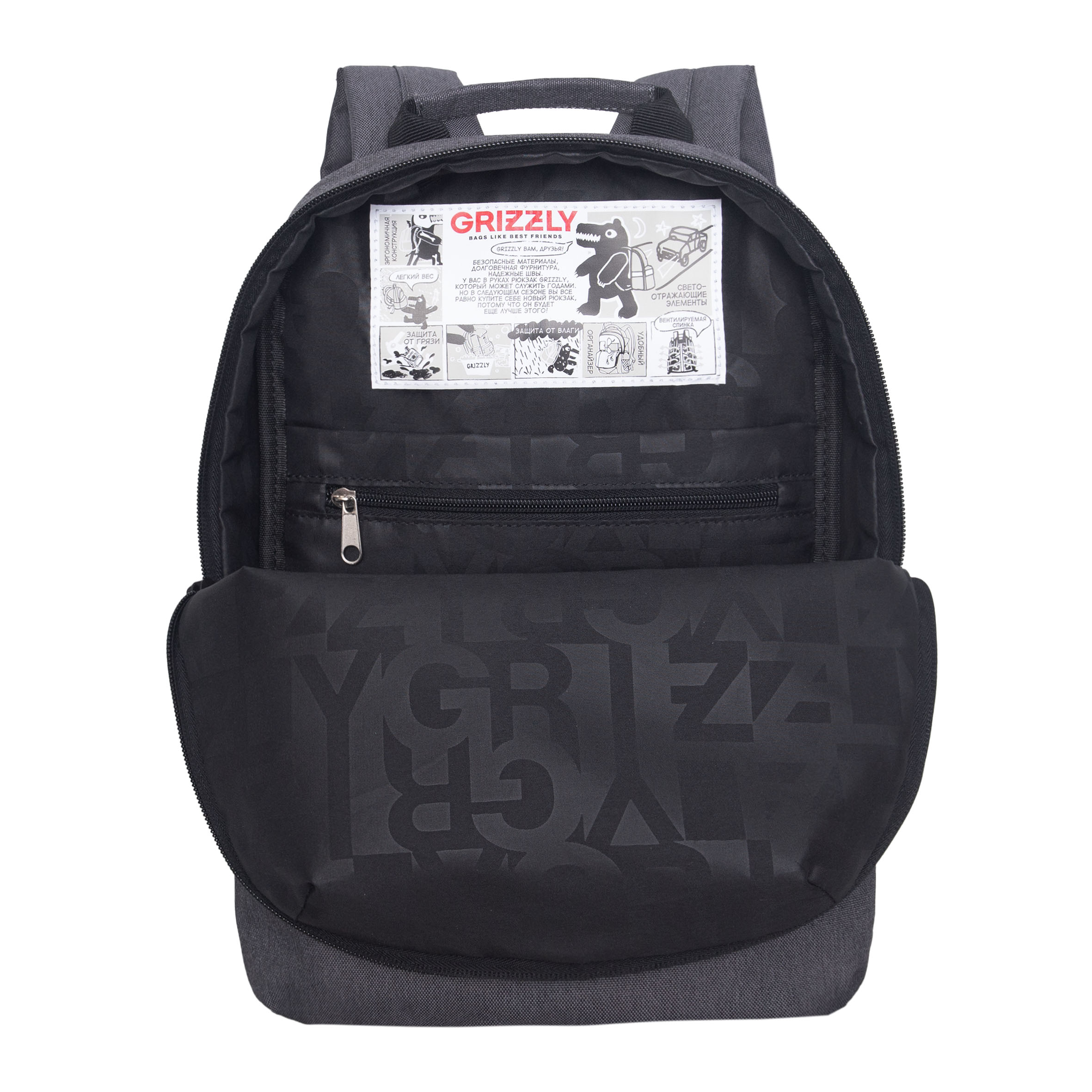 Рюкзак Grizzly Для девочки - фото 4