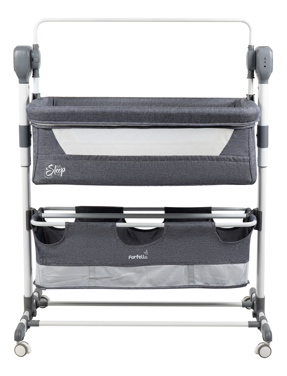 Колыбель Farfello Sleep серый - фото 14