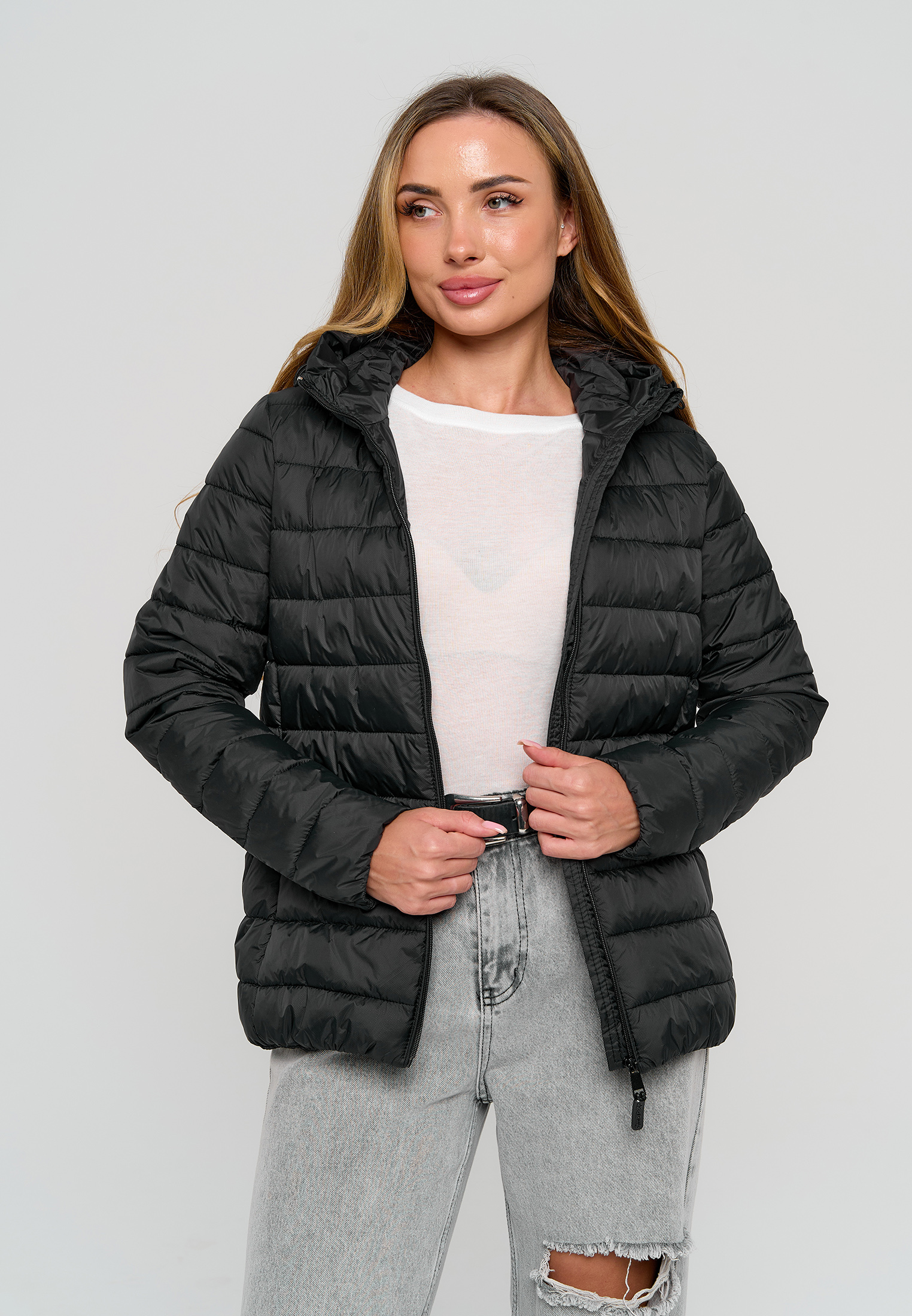 Куртка Stylish AMADEO AJ-8507-черный - фото 7