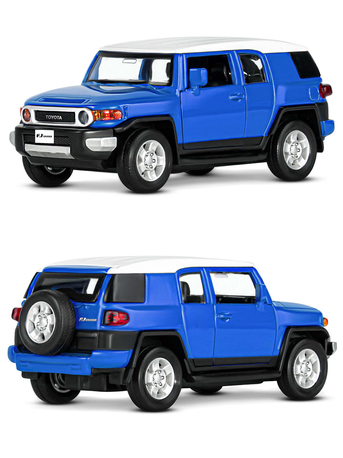 Внедорожник АВТОпанорама Toyota FJ Cruiser 1:32 JB1251138 - фото 11