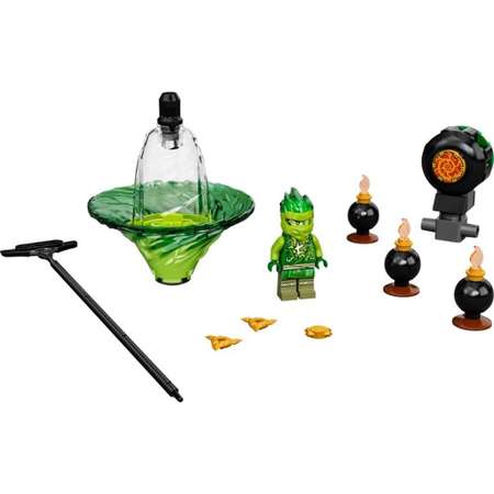 Конструктор LEGO NINJAGO Обучение кружитцу ниндзя Ллойд блочный