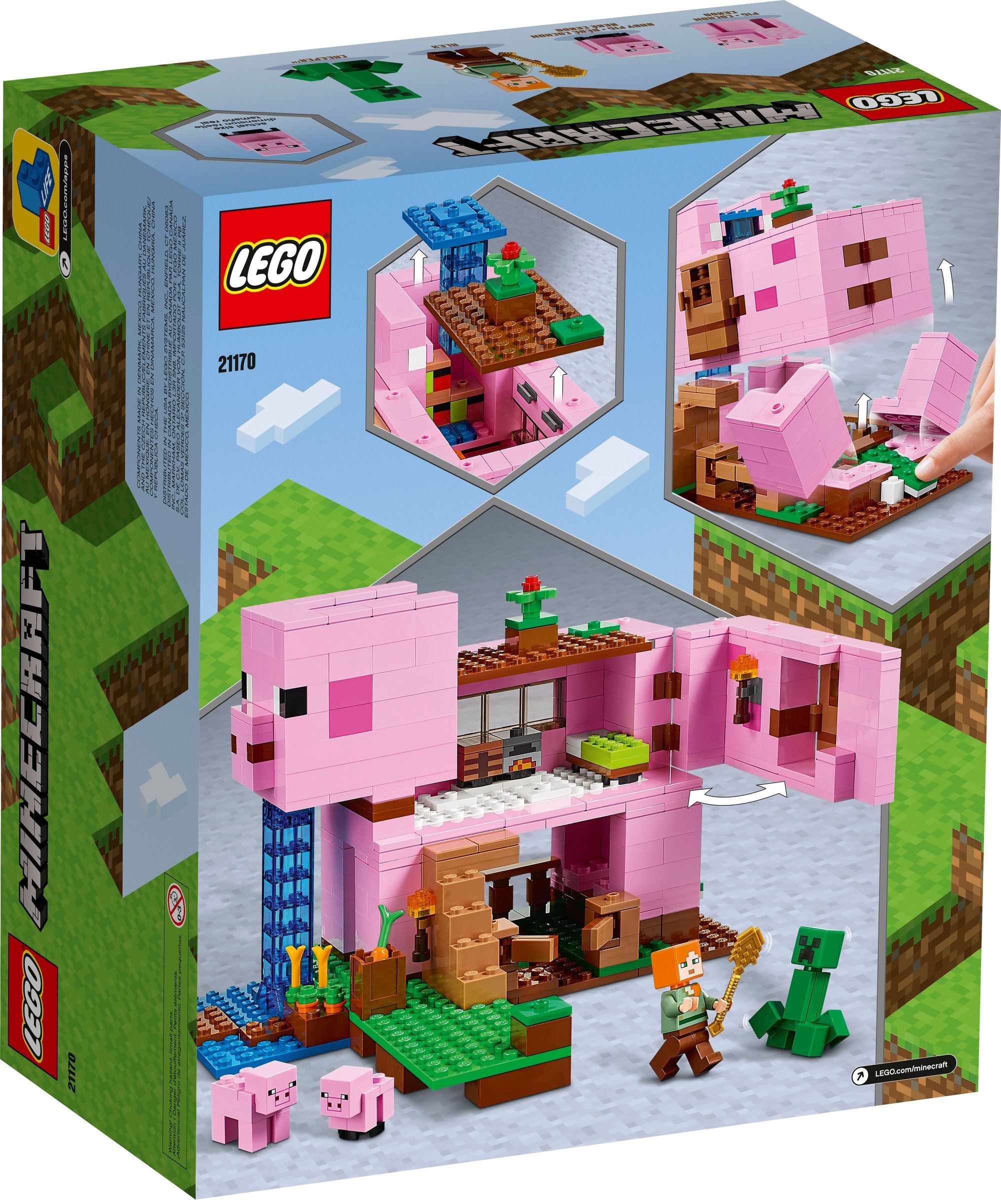 Конструктор LEGO Minecraft 21170 490 дет. - фото 8