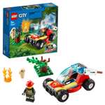 Конструктор LEGO City Fire Лесные пожарные блочный