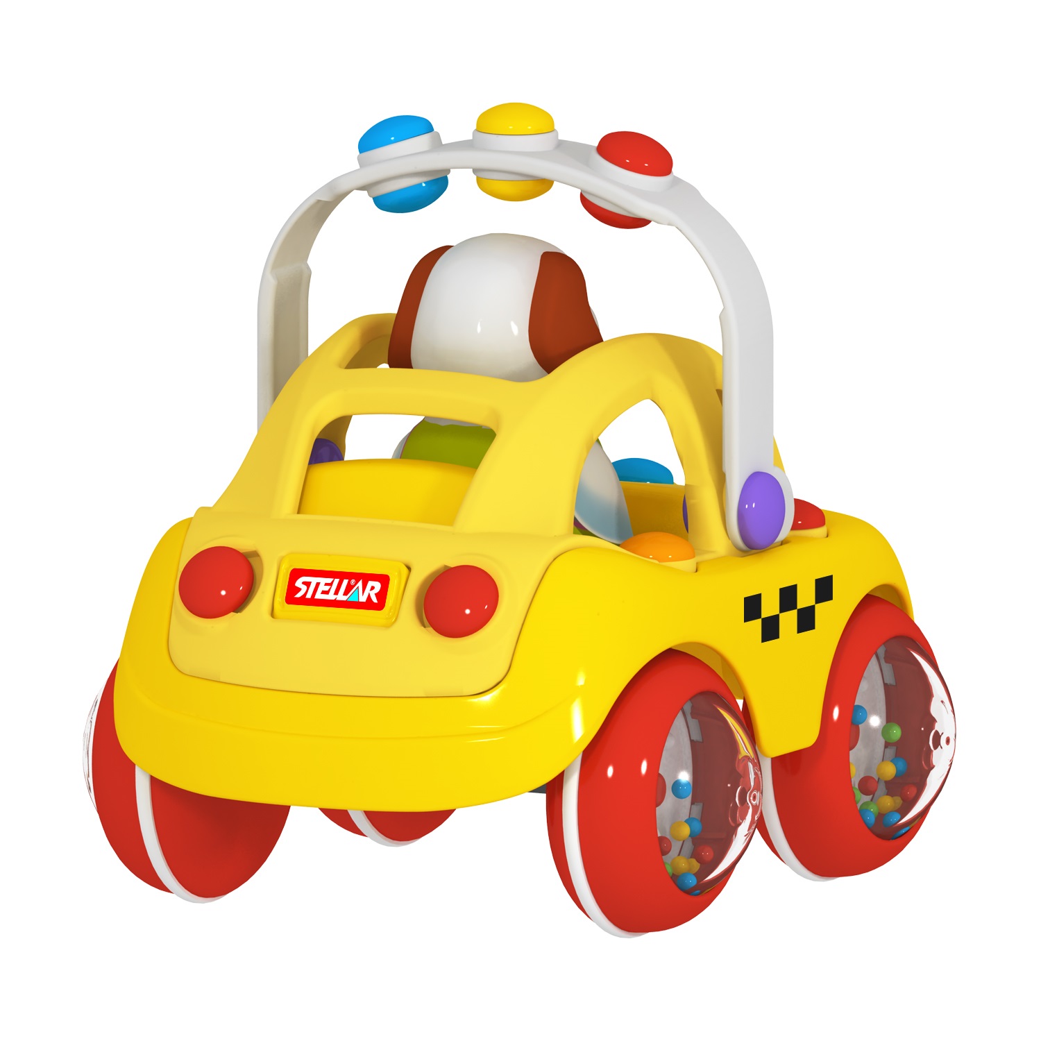 Автомобиль STELLAR Машинка Пышка.Такси - фото 2
