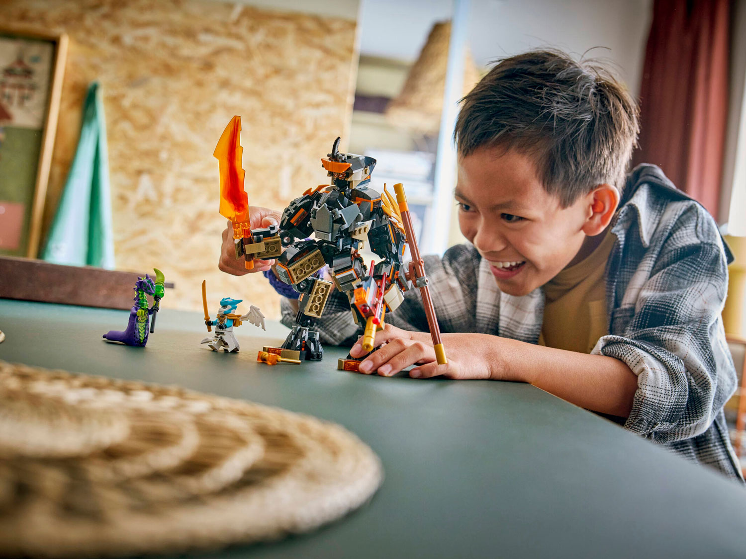 Конструктор LEGO NINJAGO Боевой робот 364 дет. - фото 9