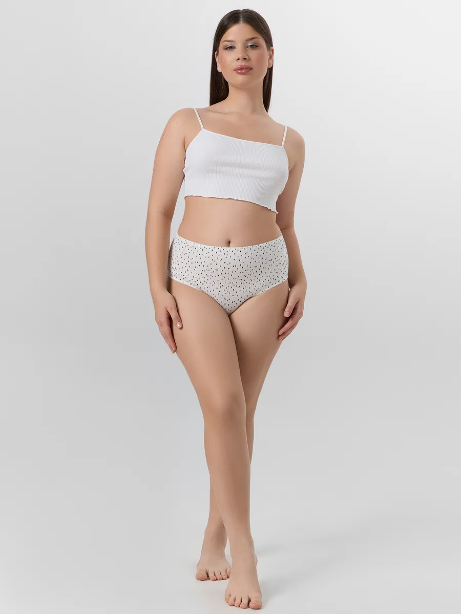 Трусы 3 шт Mark Formelle (Марк Формэль) 412075-3/мазки на молочном - фото 3