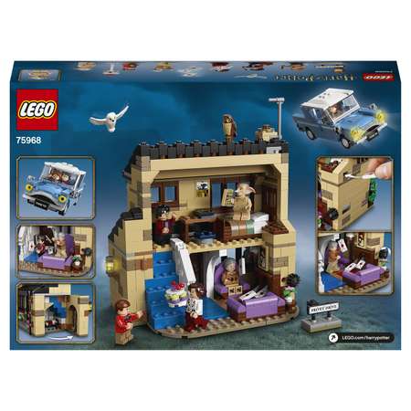 Конструктор LEGO Harry Potter Тисовая улица дом 4 блочный