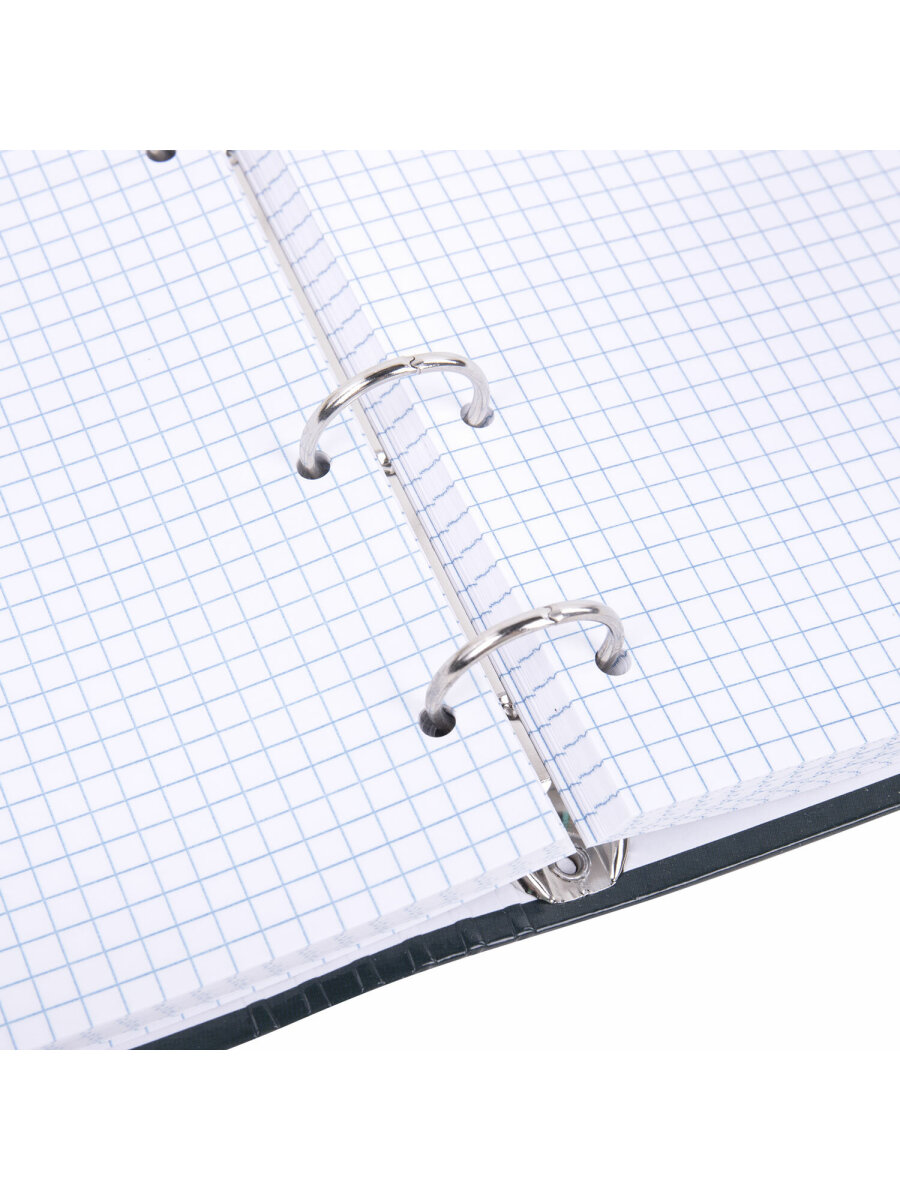 Тетрадь со сменным блоком Brauberg клетка 120 лист. - фото 9