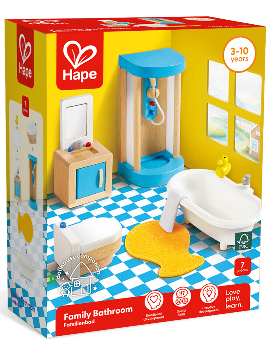 Домик для кукол Hape с мебелью E3451_HP - фото 8