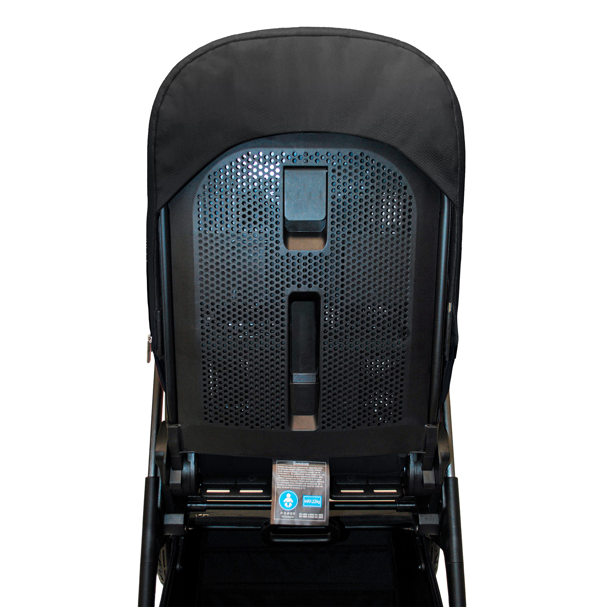 Коляска 2в1 Sweet Baby Ricci Black (Air) черный - фото 32