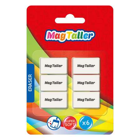 Ластик Magtaller 6 шт.