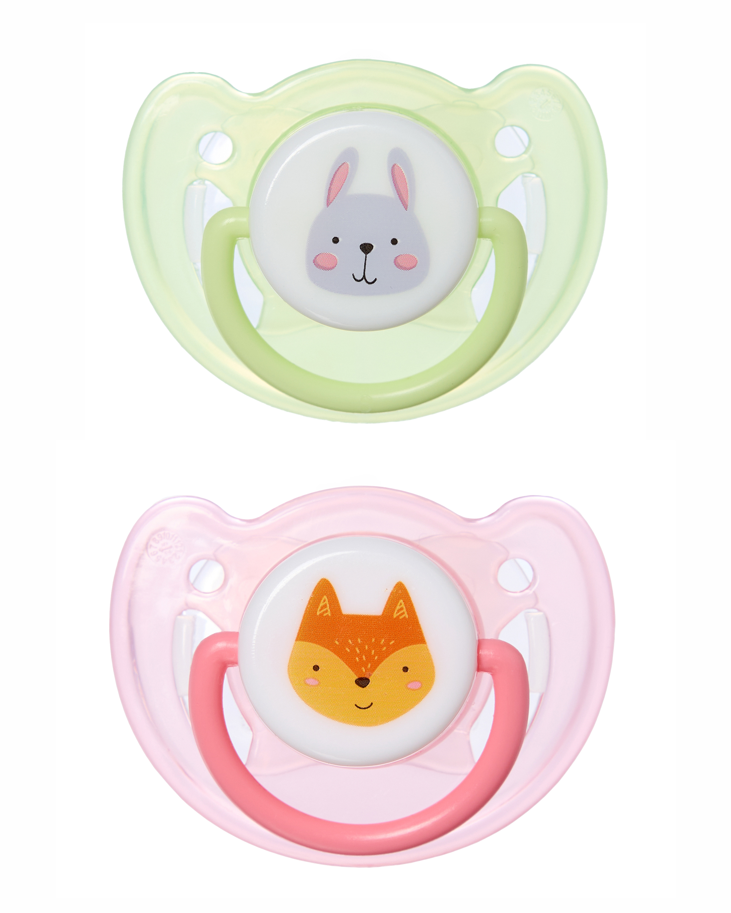 Пустышка BabyGo силикон ортодонтическая от 6 мес. 2 шт. - фото 1